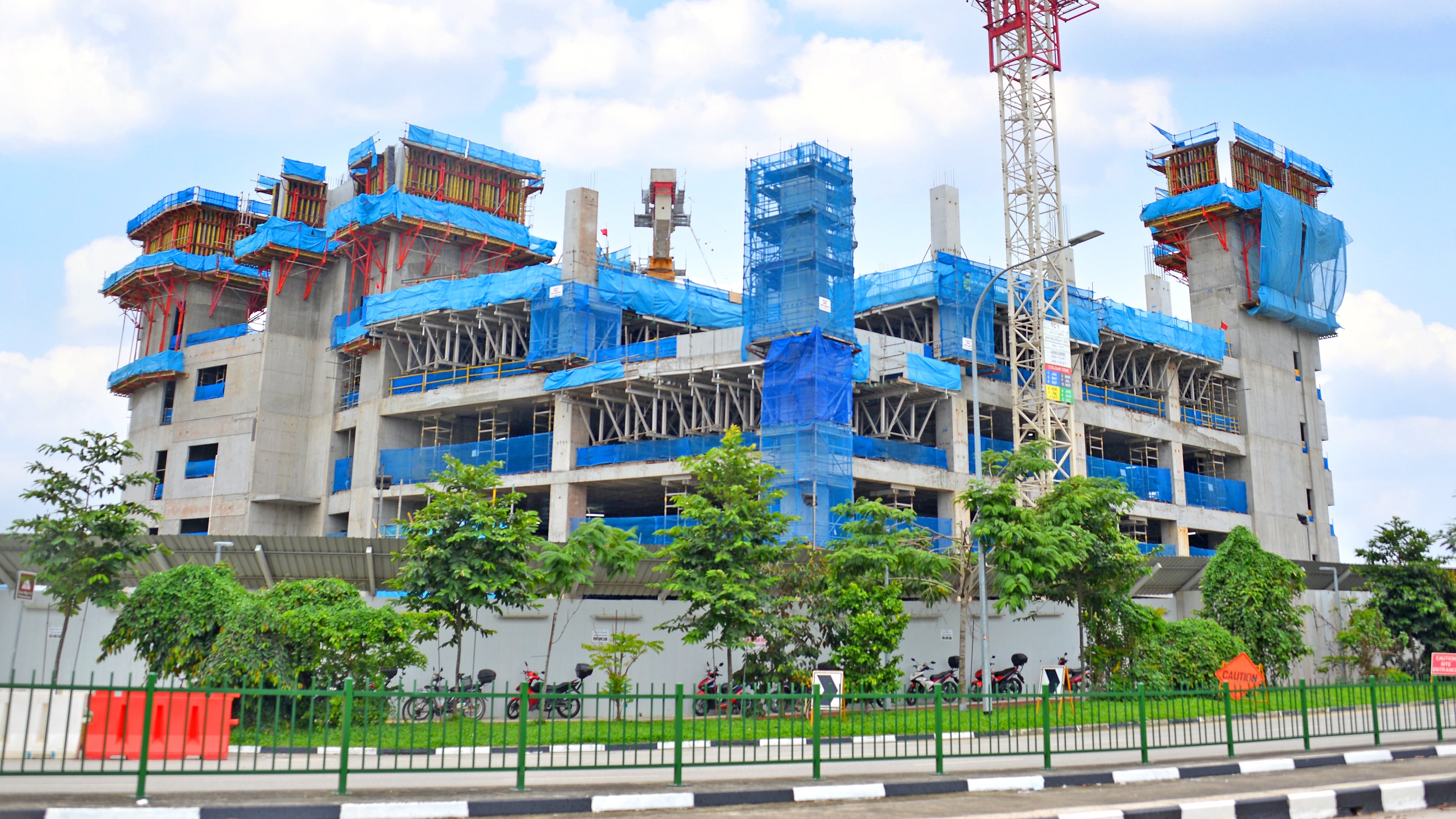 Site progression March 2021