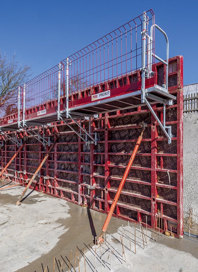 Système de plateformes modulaires pour MAXIMO et TRIO avec des largeurs de 0,90 m, 1,20 m et 2,40 m