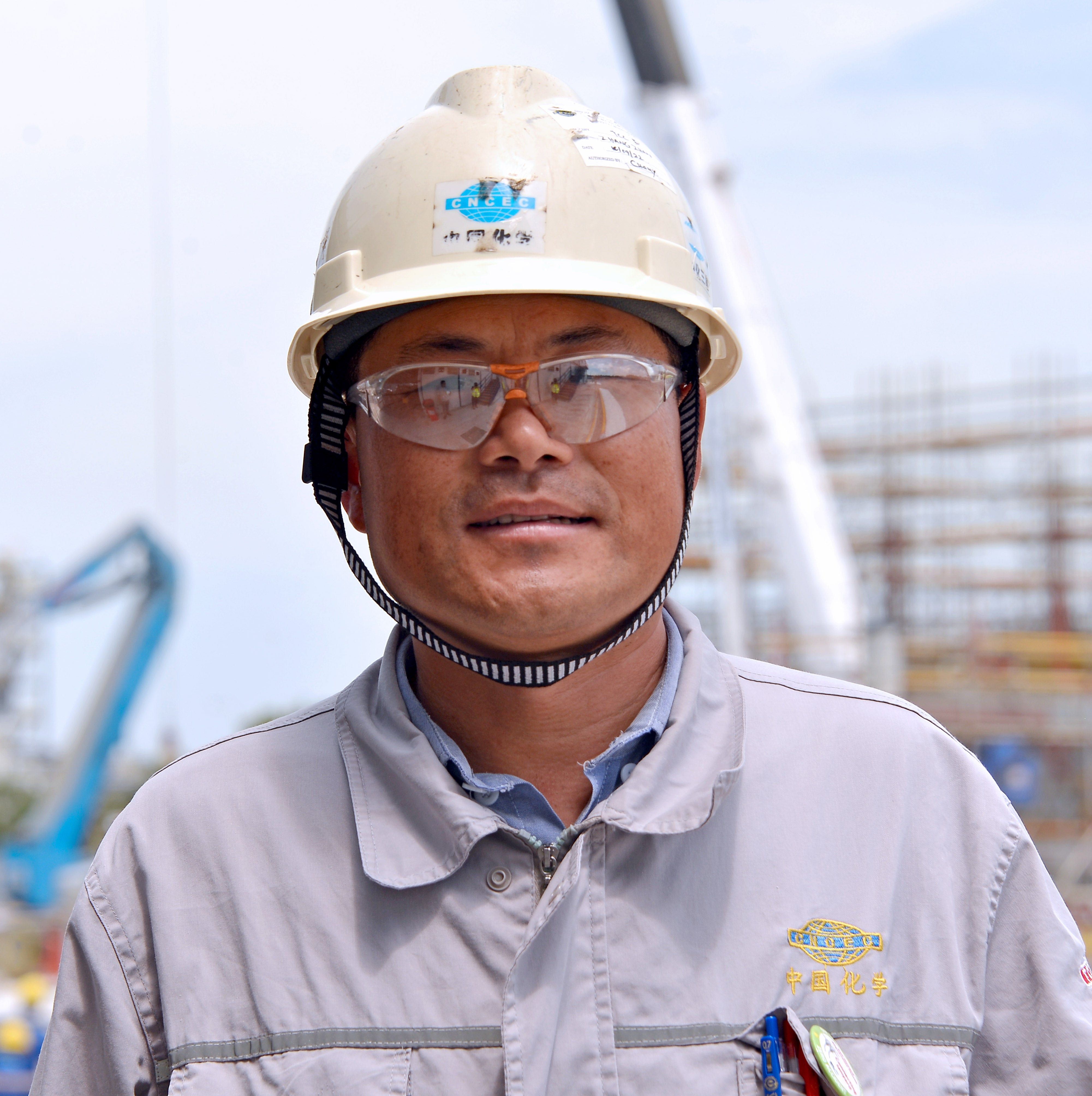 Mr Zhang Zhan, Site Manager, Sinotcc (Singapore) Pte Ltd