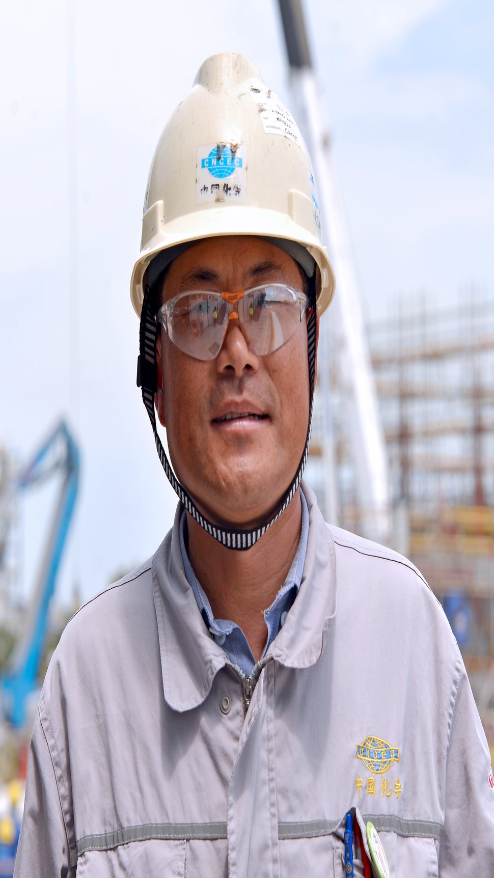 Mr Zhang Zhan, Site Manager, Sinotcc (Singapore) Pte Ltd