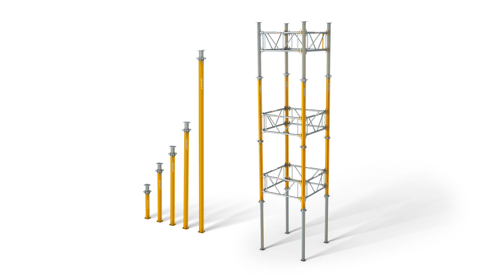 自重轻、经济的支撑塔架。