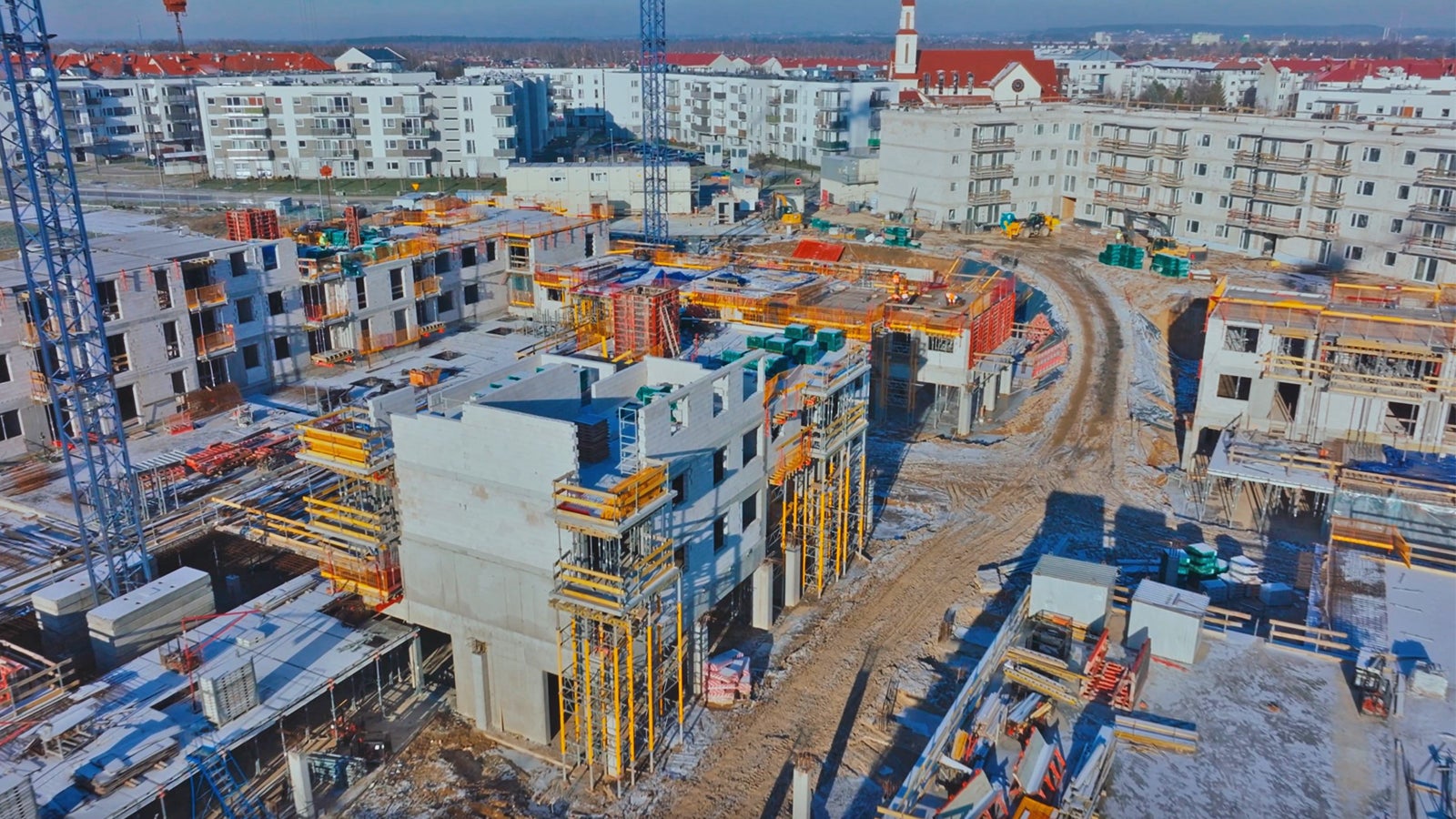 Budowa zespołu budynków mieszkalnych wielorodzinnych przy ul. Literackiej w Poznaniu