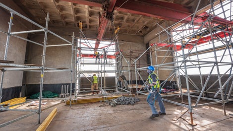 First Bank head office facade improvement