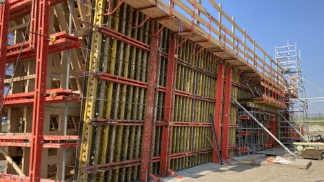 Voor centerpen optimalisatie is gebruik gemaakt van het PERI VARIOKIT systeem.