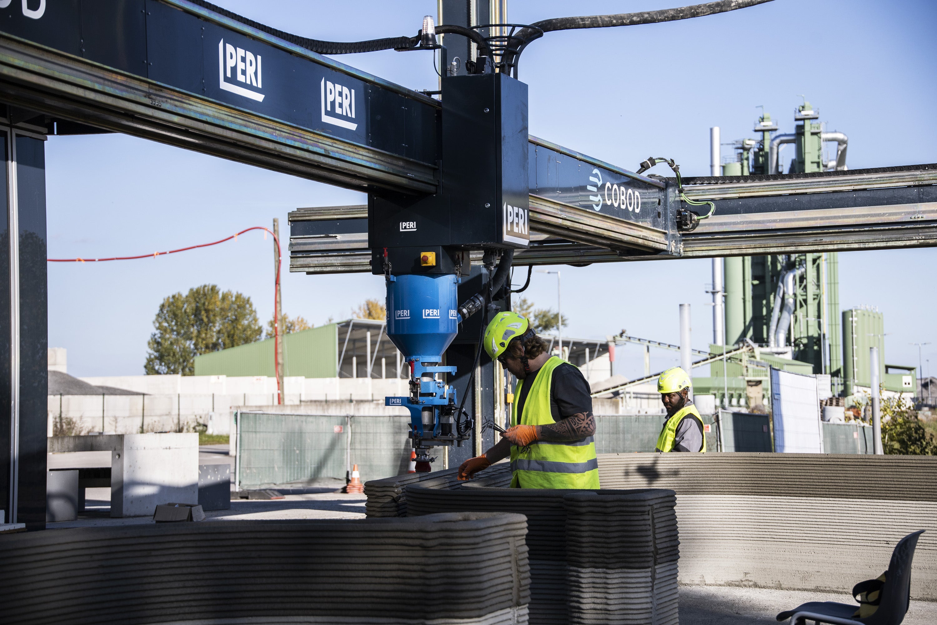 PERI 3D-Drucker in Aktion