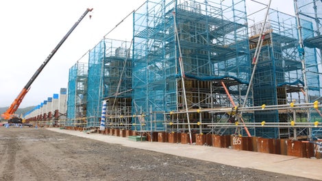 北海道新幹線 静狩路盤