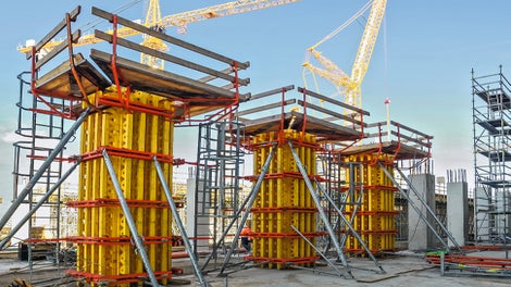 to match rectangular and square column cross-sections of all sizes.