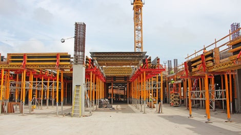 Any beam size can be formed using the flexible GARAGEDECK system. The standard configuration allows for beams up to 30”x36”, but our new system components allow for beams of any size to be formed with the same system benefits and without custom components. 