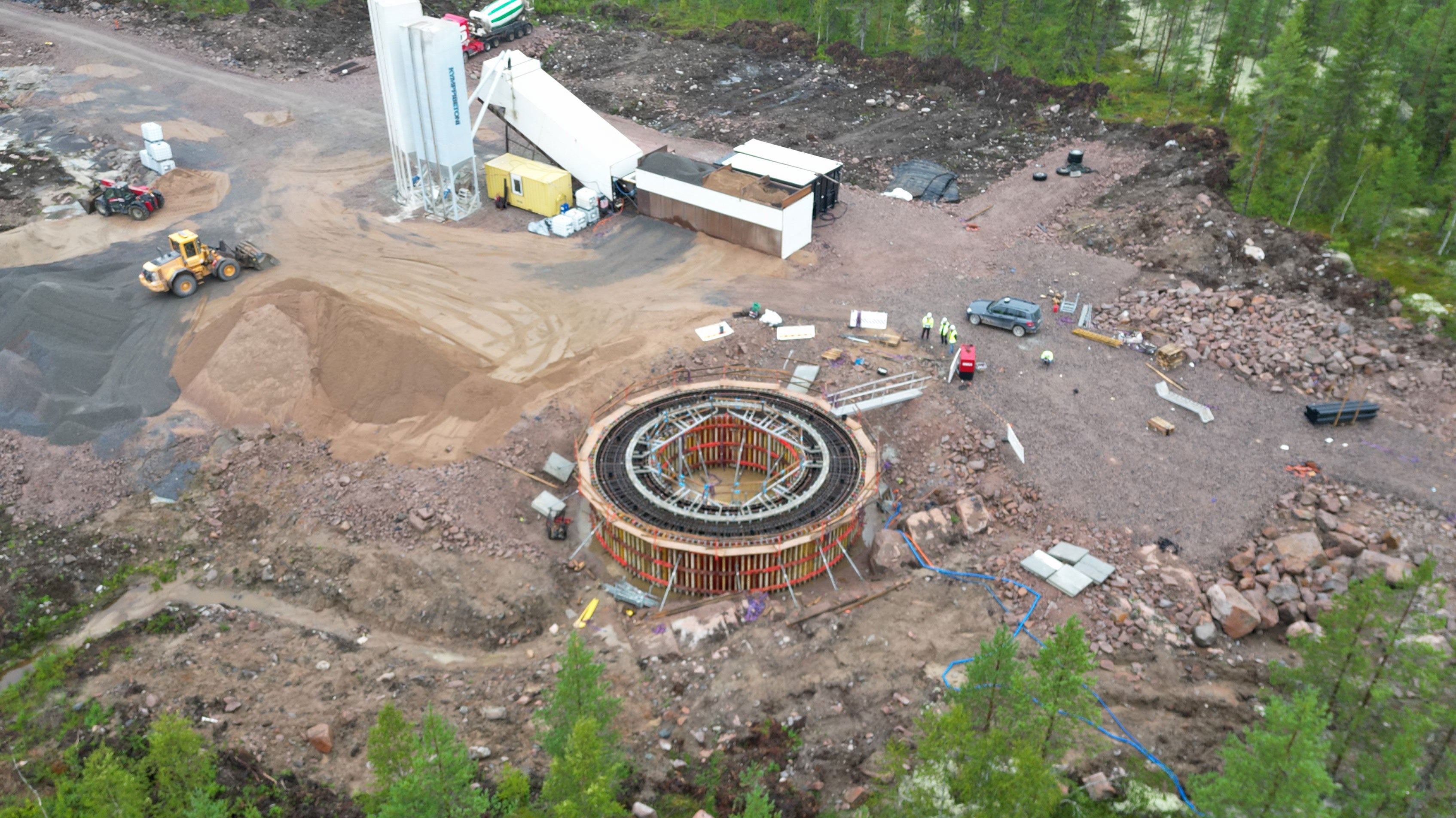 Tuulivoimaloiden perustukset, Oulainen