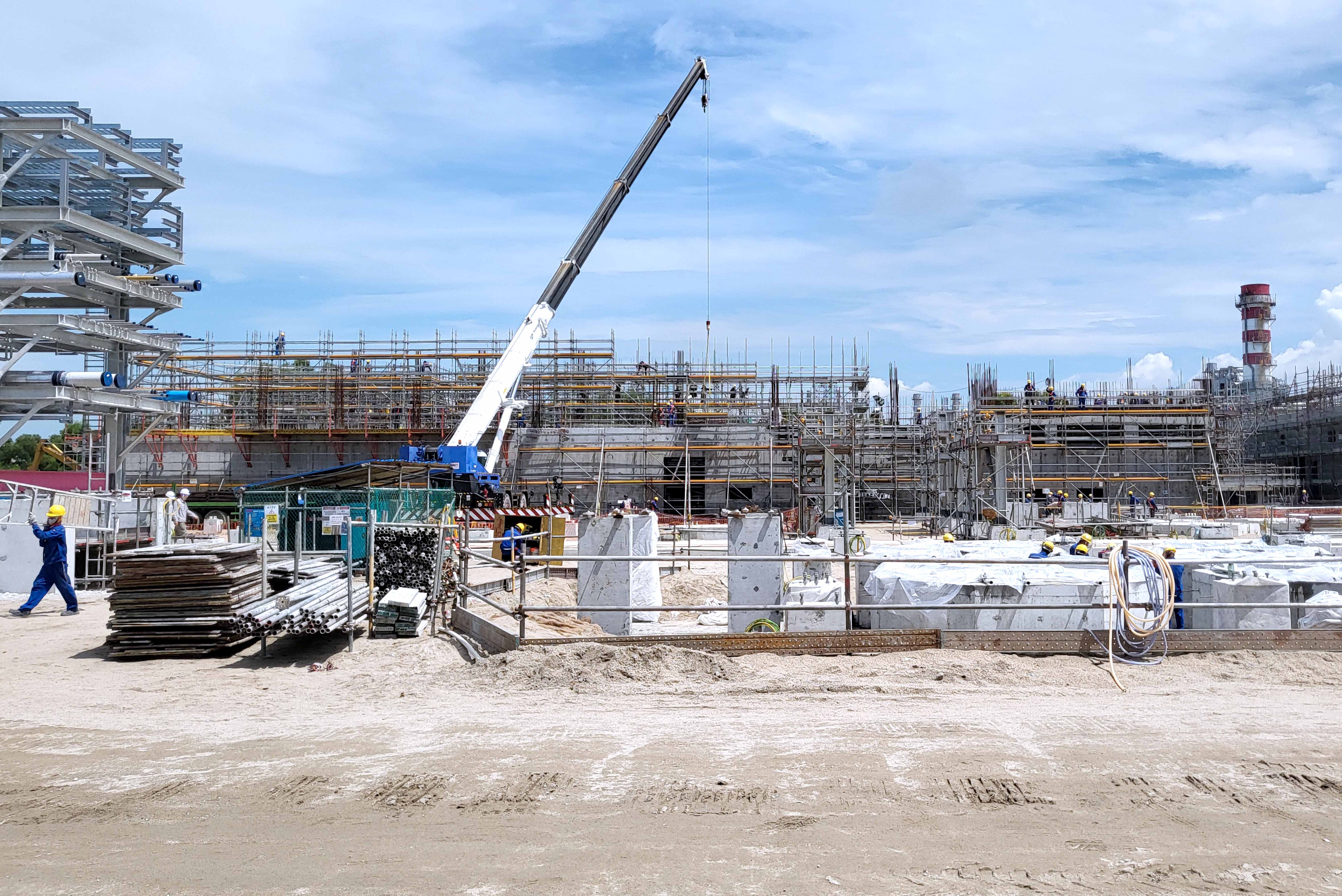 7625pcs of PERI UP materials supplied for Project Spring