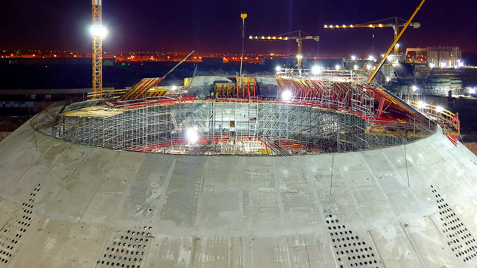 Indoor tennis center Kuwait, © picture: PERI Kuwait