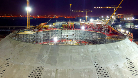 Indoor tennis center Kuwait, © picture: PERI Kuwait