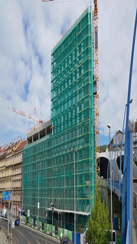 Fasádní lešení PERI UP