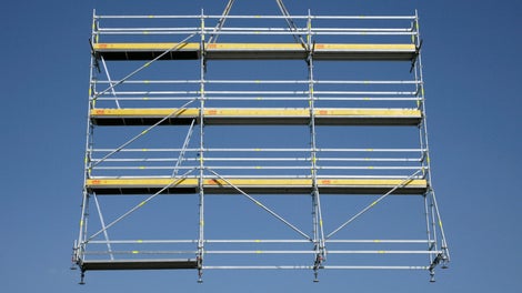 Fast determination of material requirements by means of prefabricated units