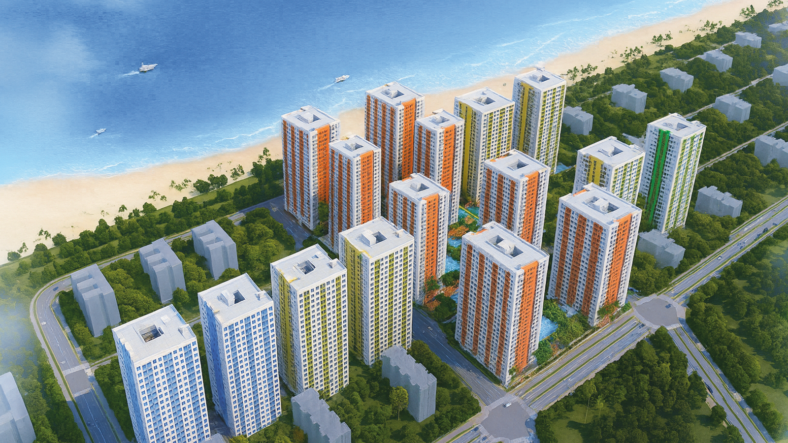 MONOCAST offers various application possibilities, from villa projects to high-rise buildings.