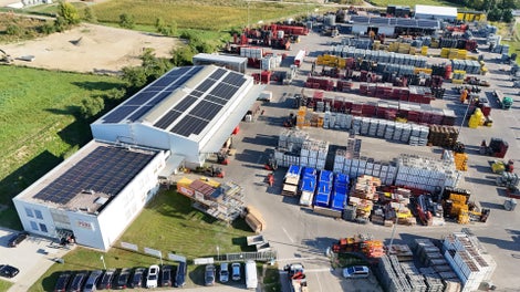 Standort Nussdorf Luftaufnahme 2023