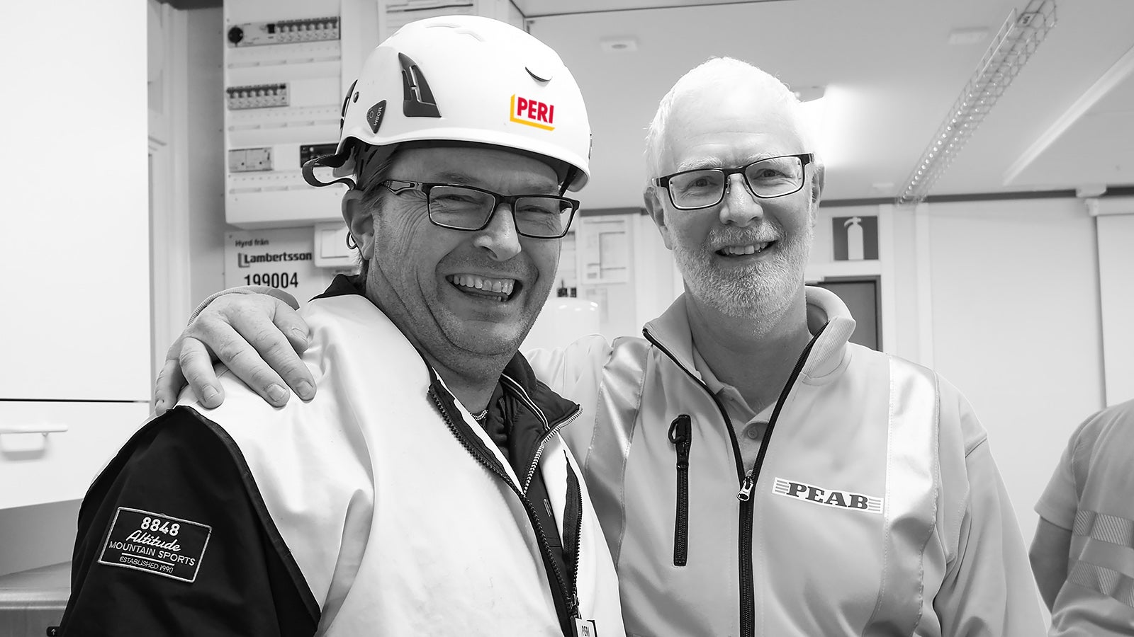 Anders Strand, PERI och Anders Olsson, PEAB