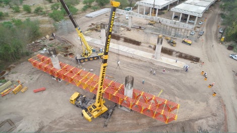 Vista aérea de Solución de Cercha ALPHAKIT