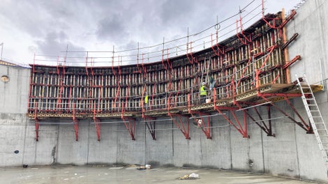 Digestor Nº 5 en EDAR de Arazuri