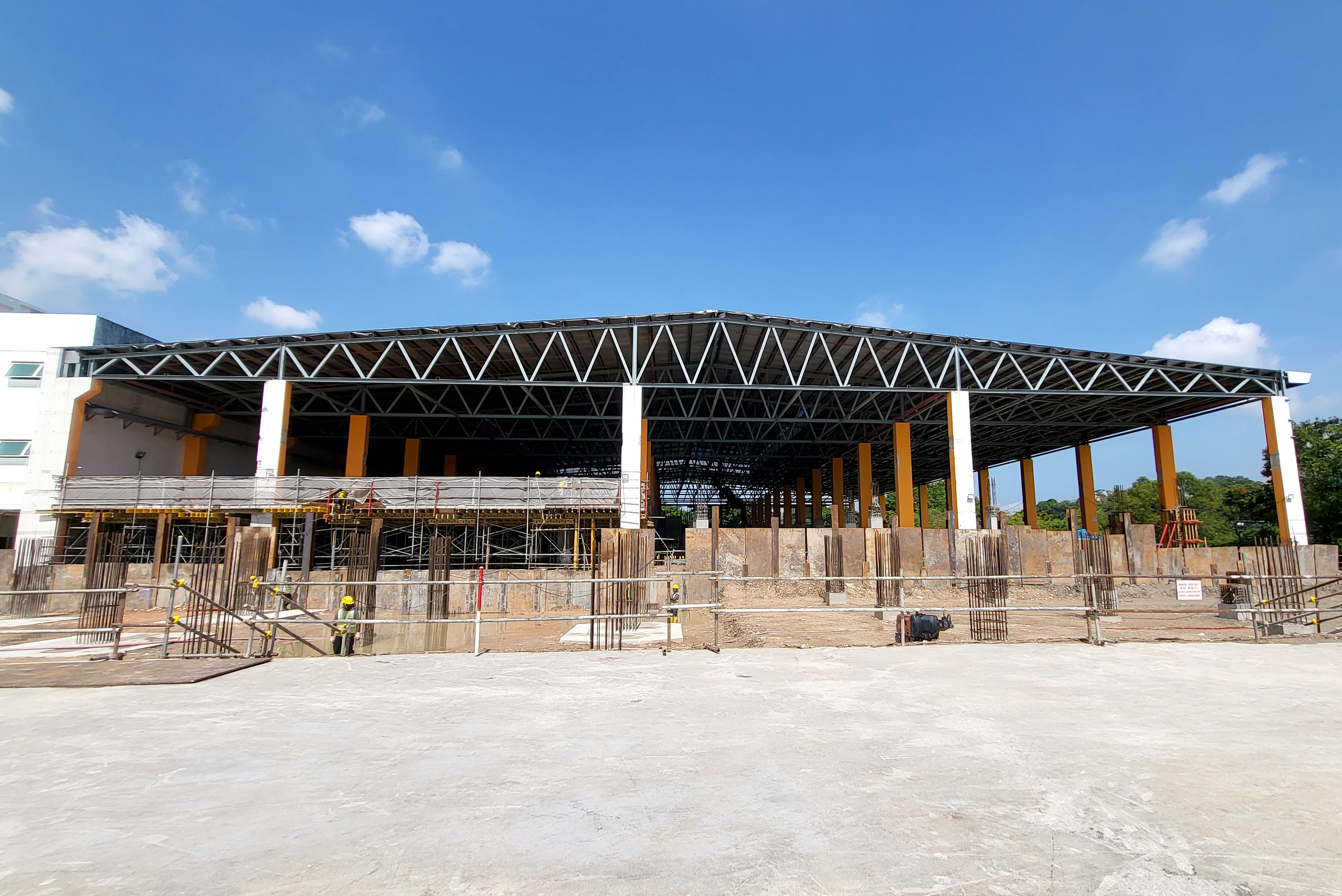 Pall Corporation SG Manufacturing Facility site progress: March 2023