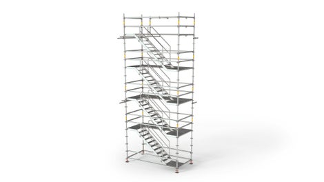 PERI UP Treppe in 75 cm Breite<br/>