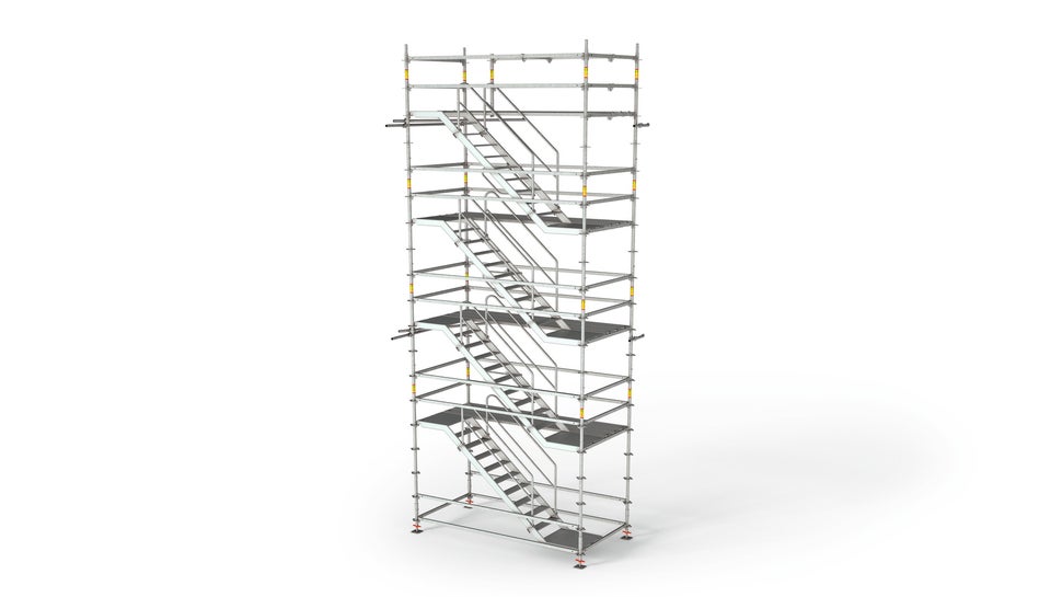 PERI UP Treppe in 75 cm Breite<br/>