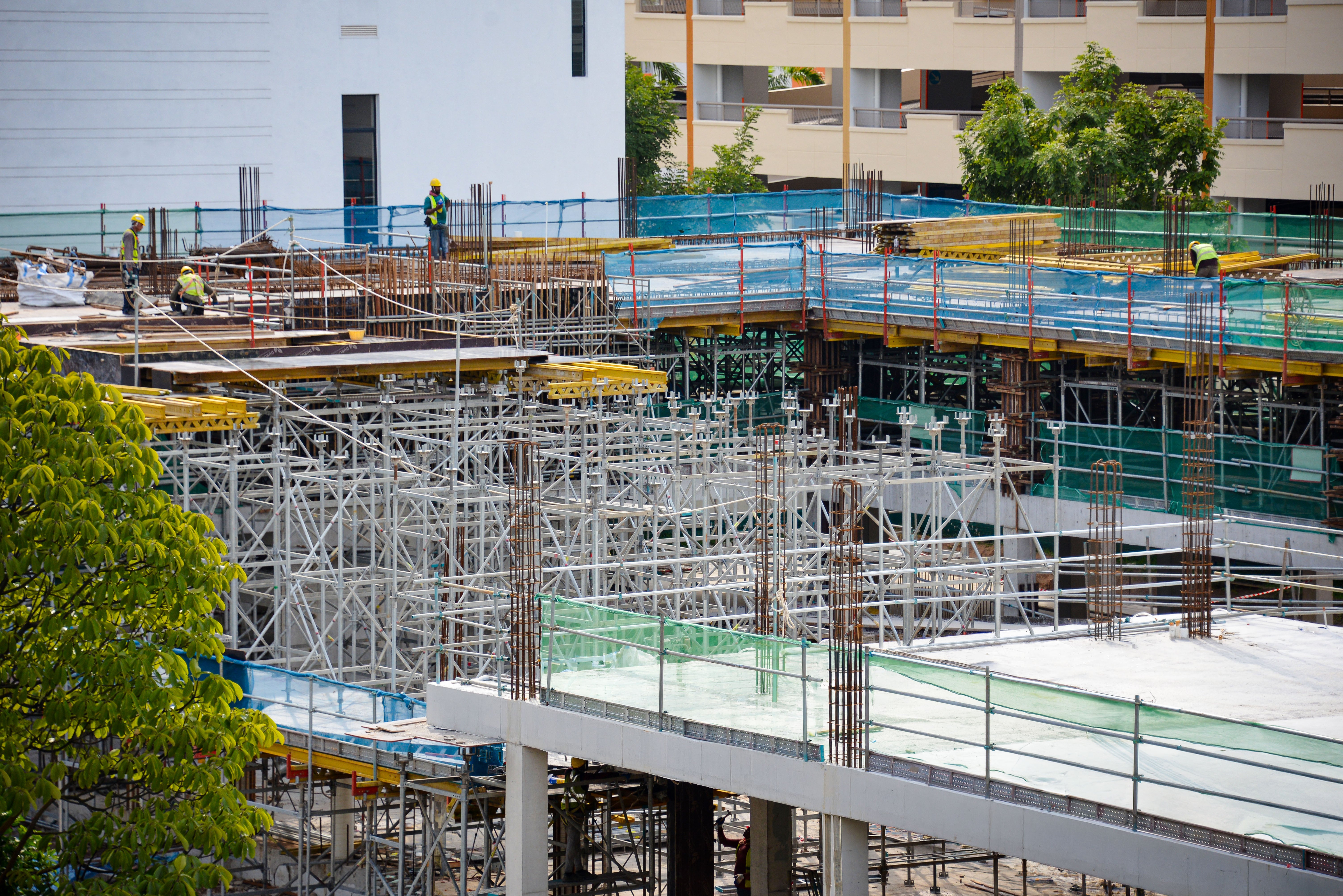 PERI Singapore supporting shoring requirements ranging from 3.5 to 11 meters