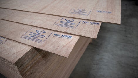 FESC certified, PERI FLOOR is also the sustainable choice.