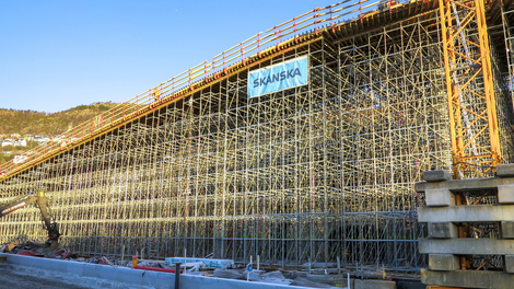 PERI UP som midlertidig bæring – fleksibilitet og høy kapasitet