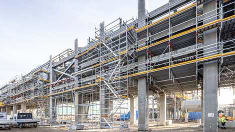 5 måter stillas bidrar til bedre sikkerhet på byggeplassen