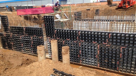 DUO-flexible forming for walls and columns