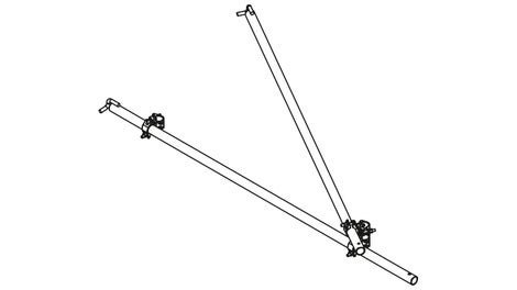 Dreiecksanker an Innen- und Außenstiel