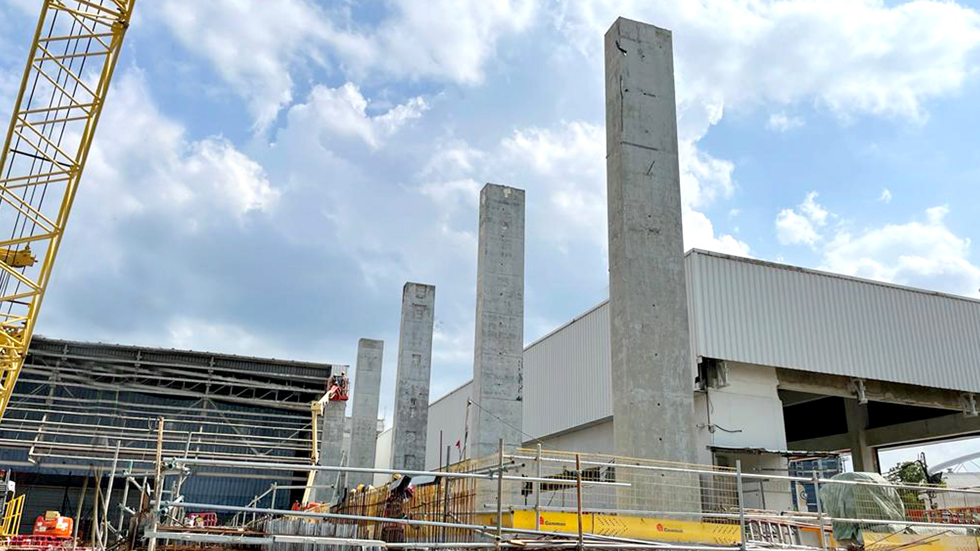 Contract R1012, Design and Construction of Stabling and Maintenance Workshop Extension at Bishan Depot