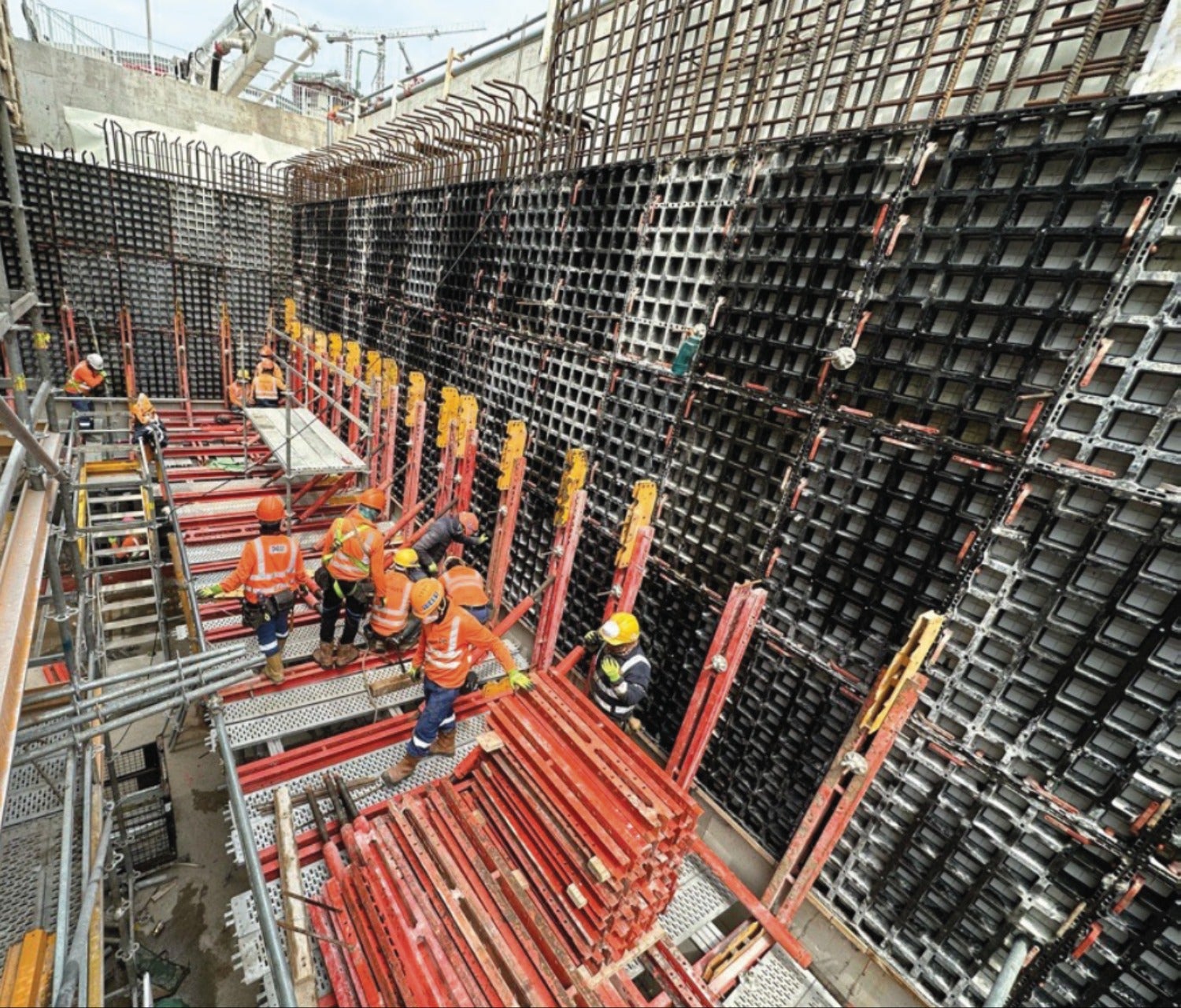 The PERI DUO System Formwork has fast and easy installation, allowing our carpenters to learn quickly.