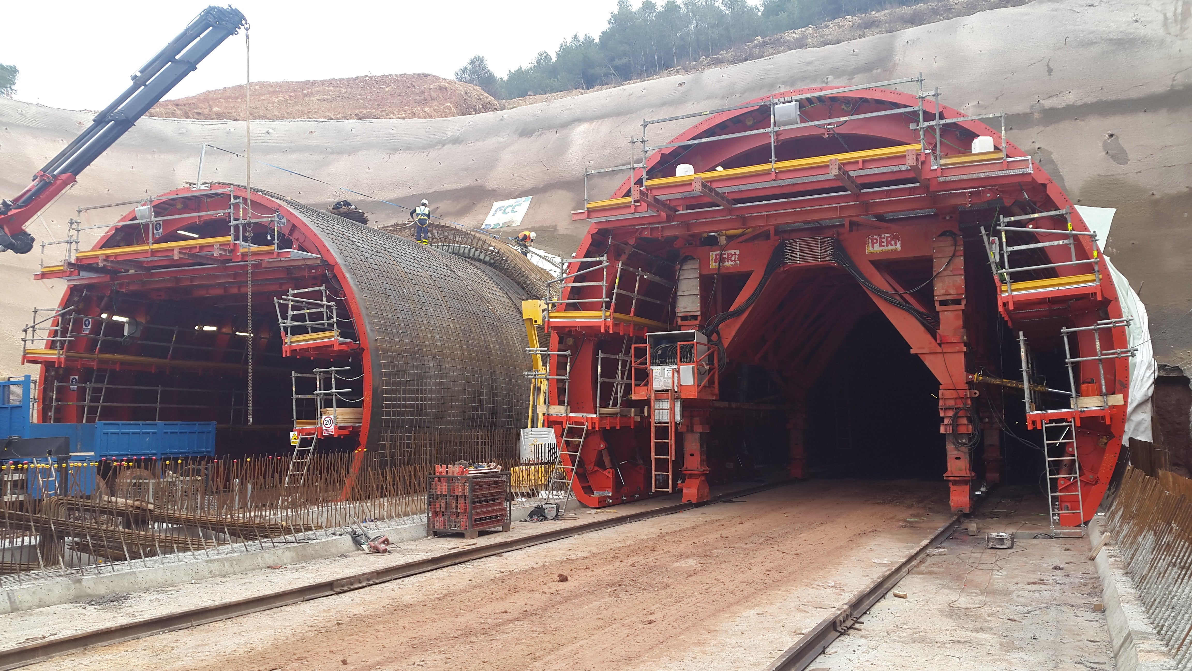 Vallirana Tunnel Barcelona, Spain