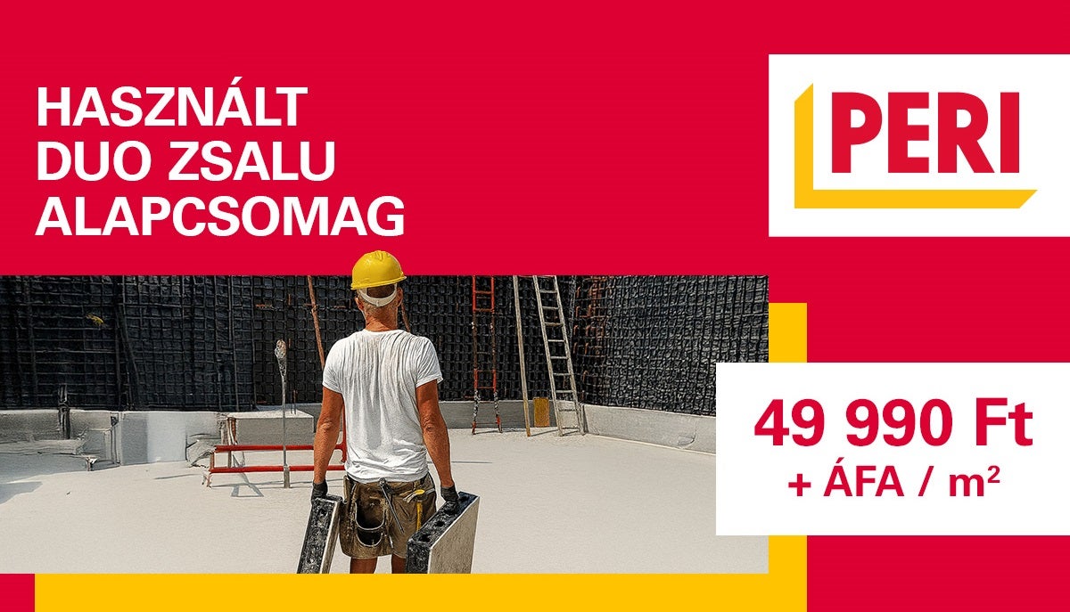 Használt duo zsalu alapcsomag akció