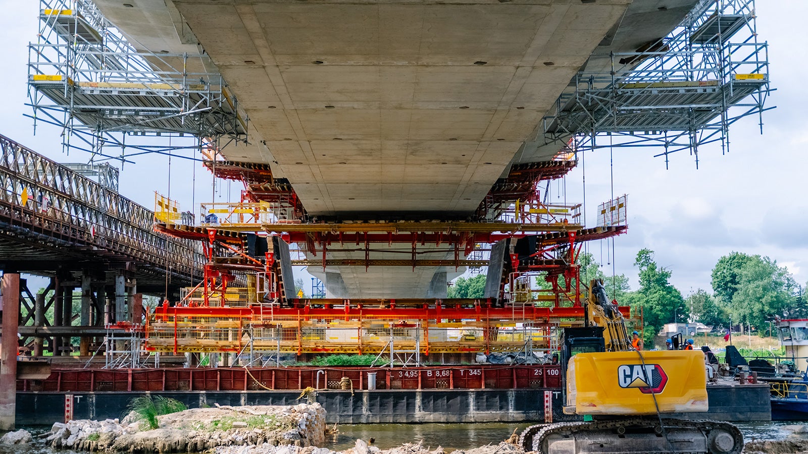 Most przez Wartę, Kostrzyn nad Odrą