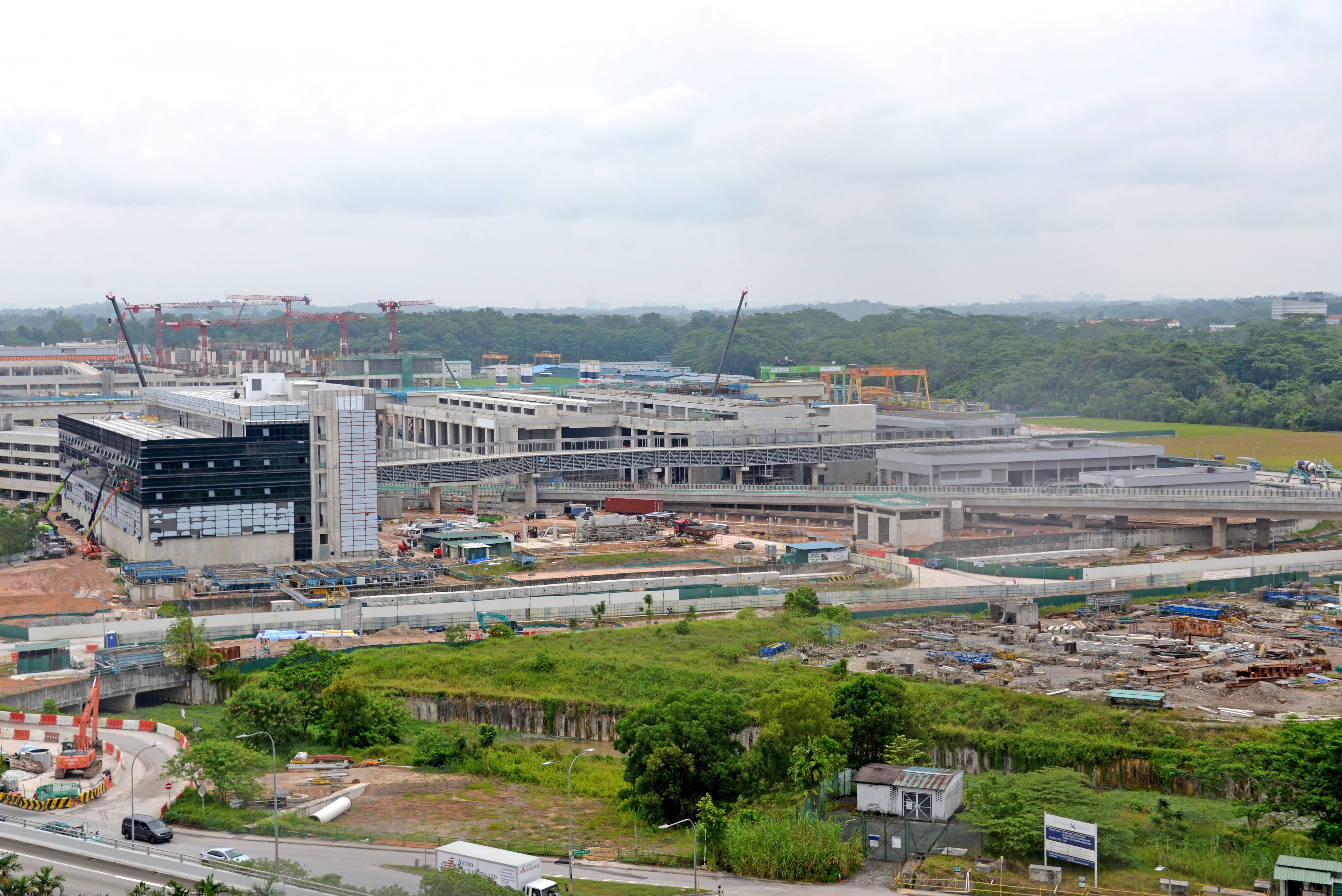 Overview of J101 Tengah Depot site in January 2026