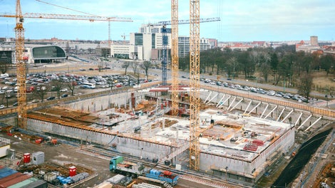 Powierzchnia biurowa obiektu będzie zajmować 62 670 m kw.
