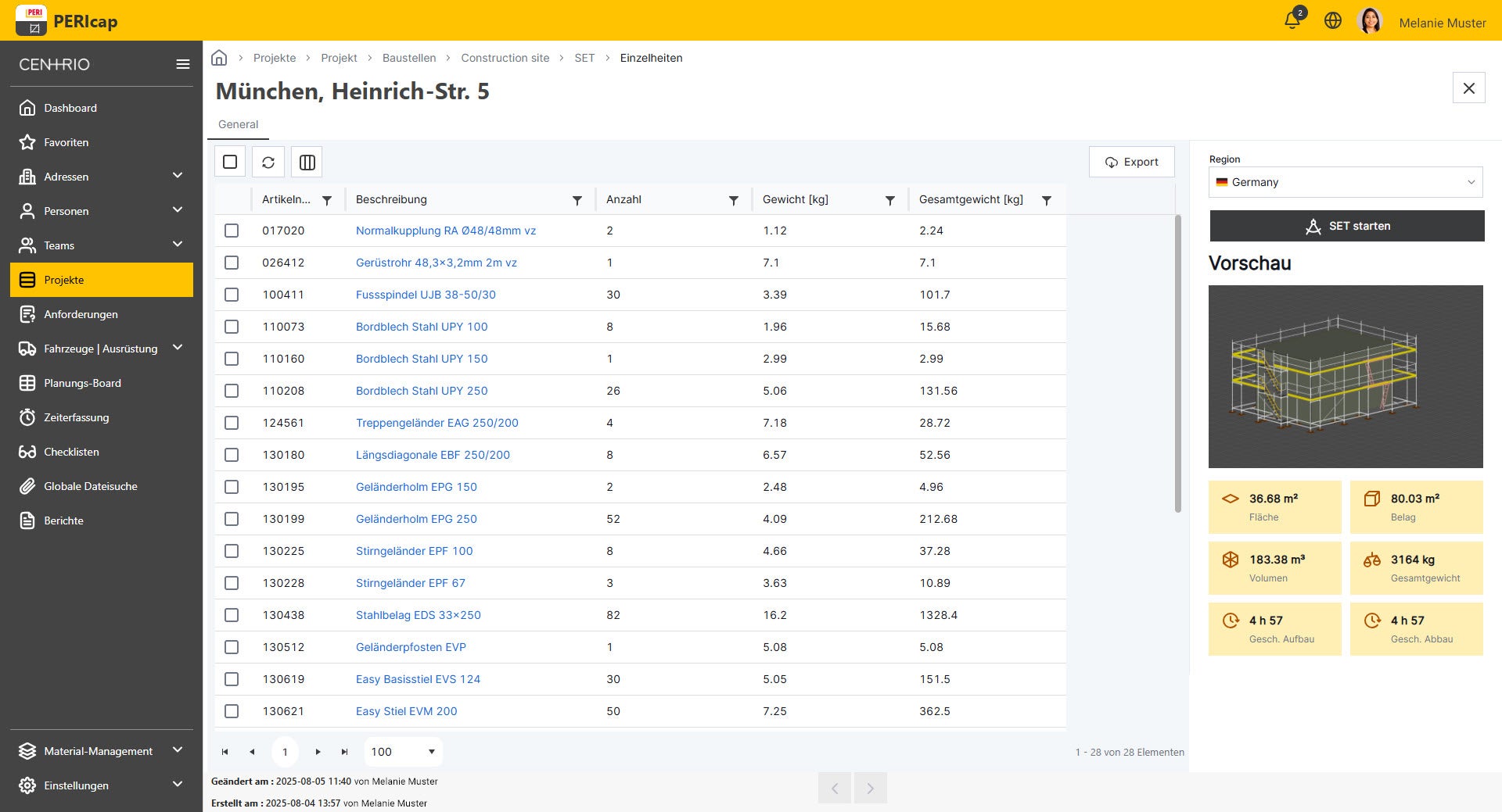 La gestione dei materiali è fondamentale in ogni fase del progetto – dalla pianificazione fino al completamento. 