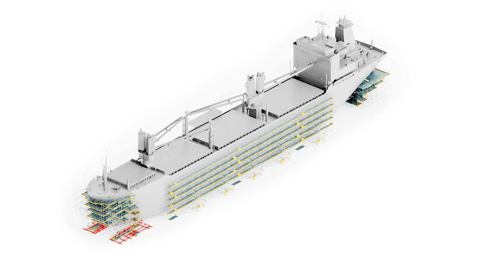 Модульные леса PERI универсальны. Из одного набора деталей можно соорудить совершенно разные конструкции. 