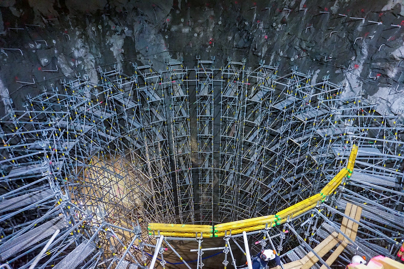 Råtnetanker under bygging