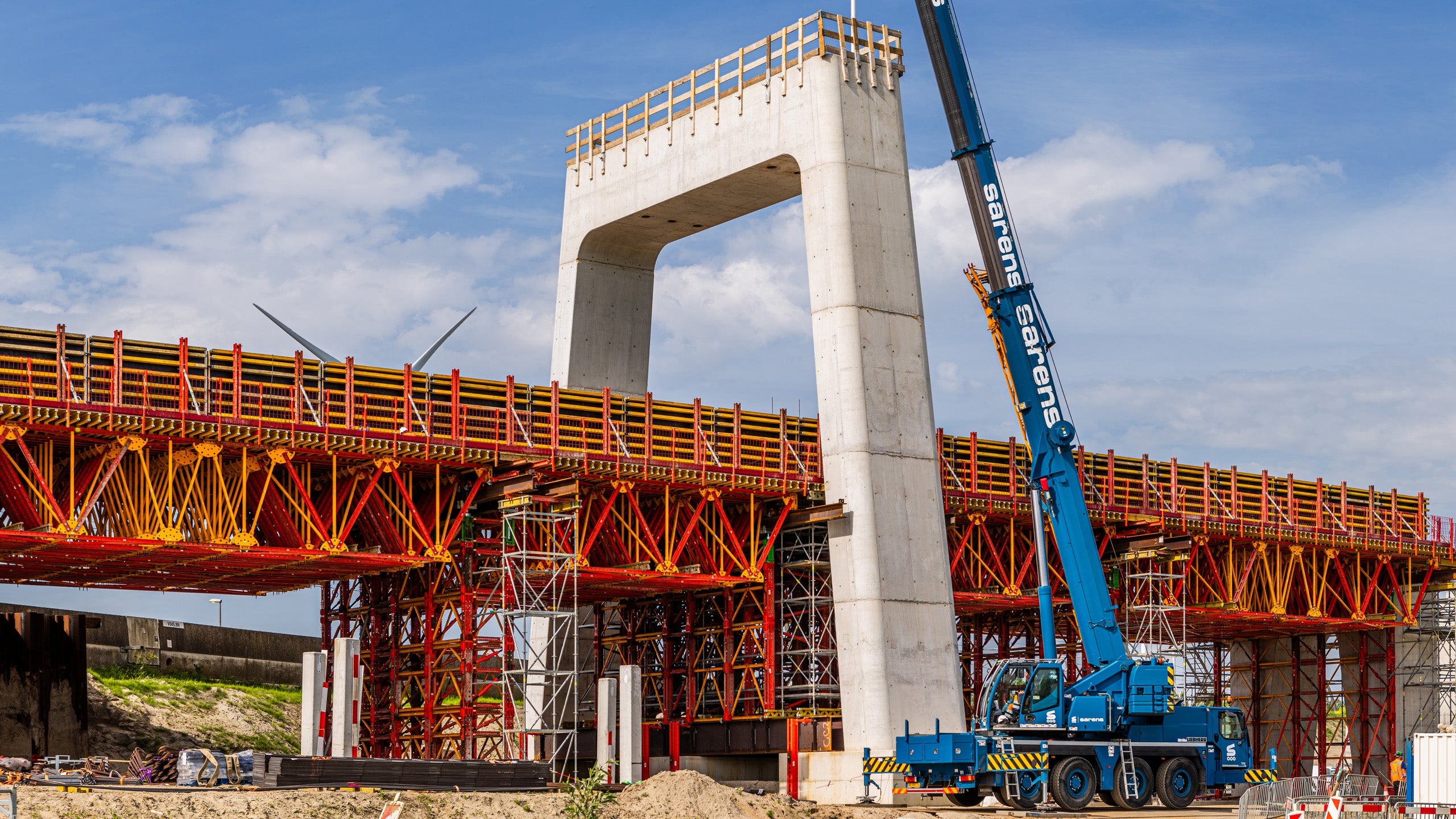 PERI werkt mee aan Zuidwestboog Meteren, de nieuwe spoorverbinding tussen de Betuweroute en de Brabantroute.