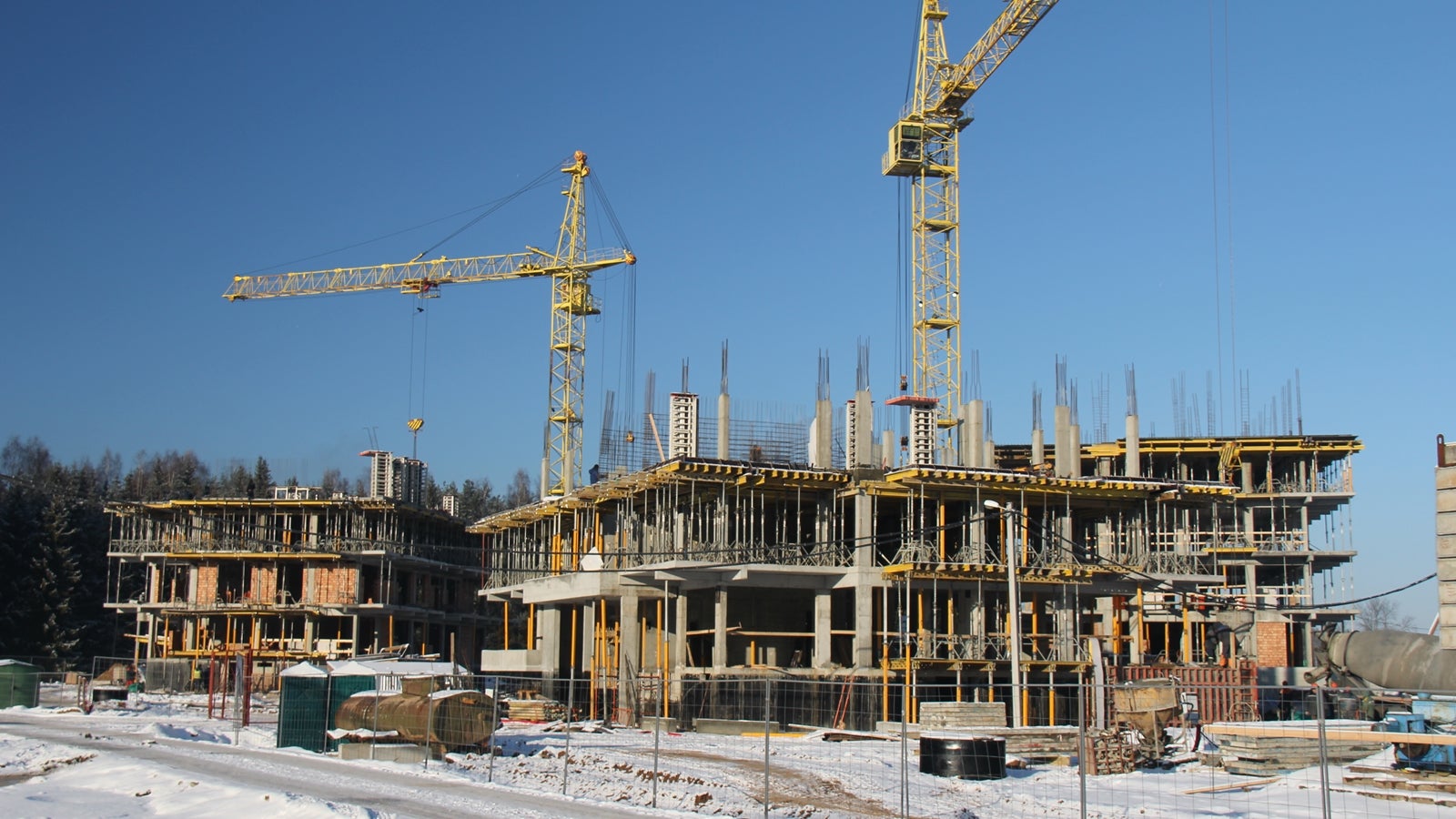 Строительство Квартал у моря "Пирс" 