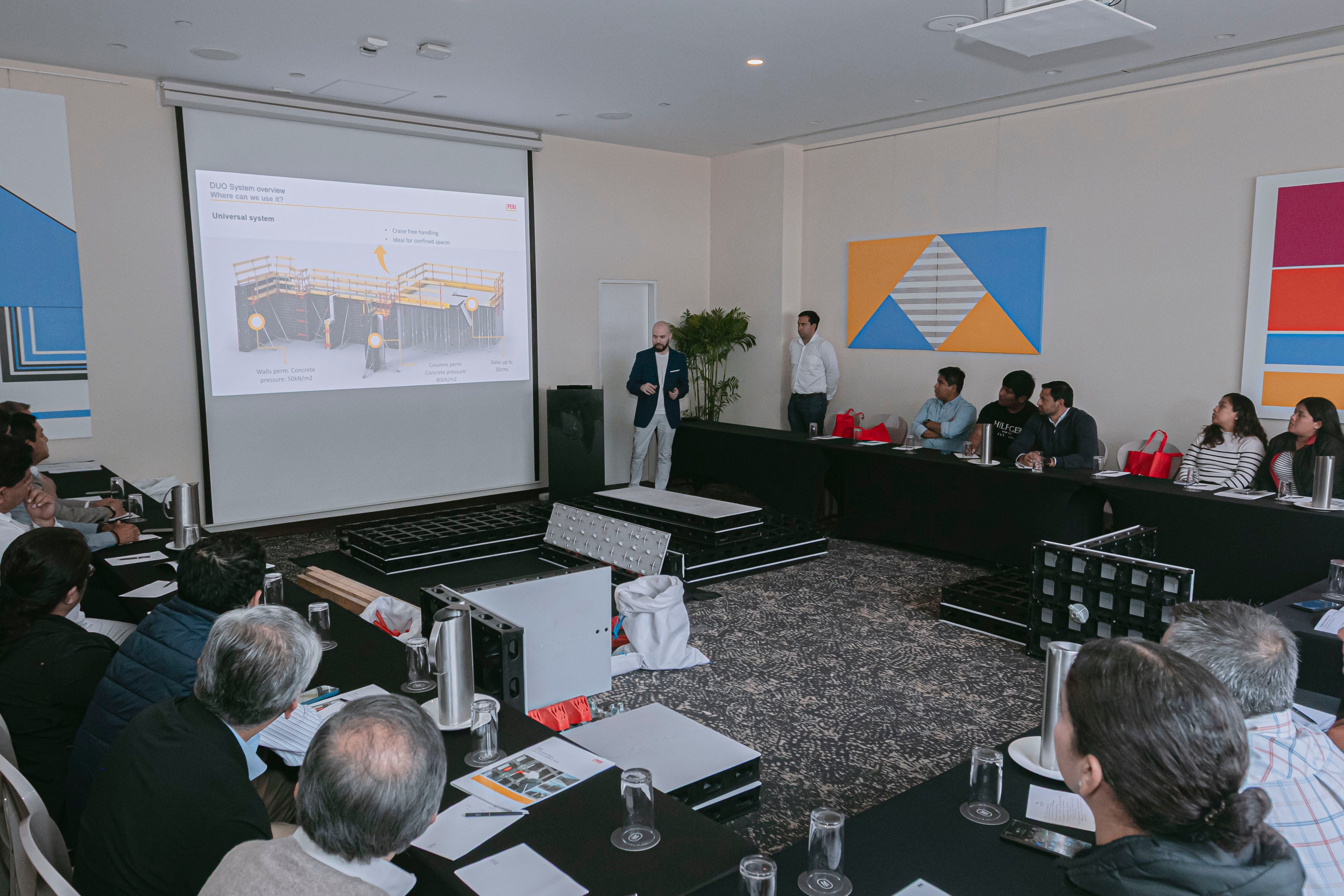 Lanzamiento encofrado DUO en el Hotel Mantto