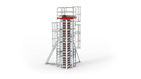 Patentētais saplākšņa fiksators nodrošina nevainojamu betona virsmas kvalitāti bez stiprinājumu vai skrūvju vietu nospiedumiem.<br/>