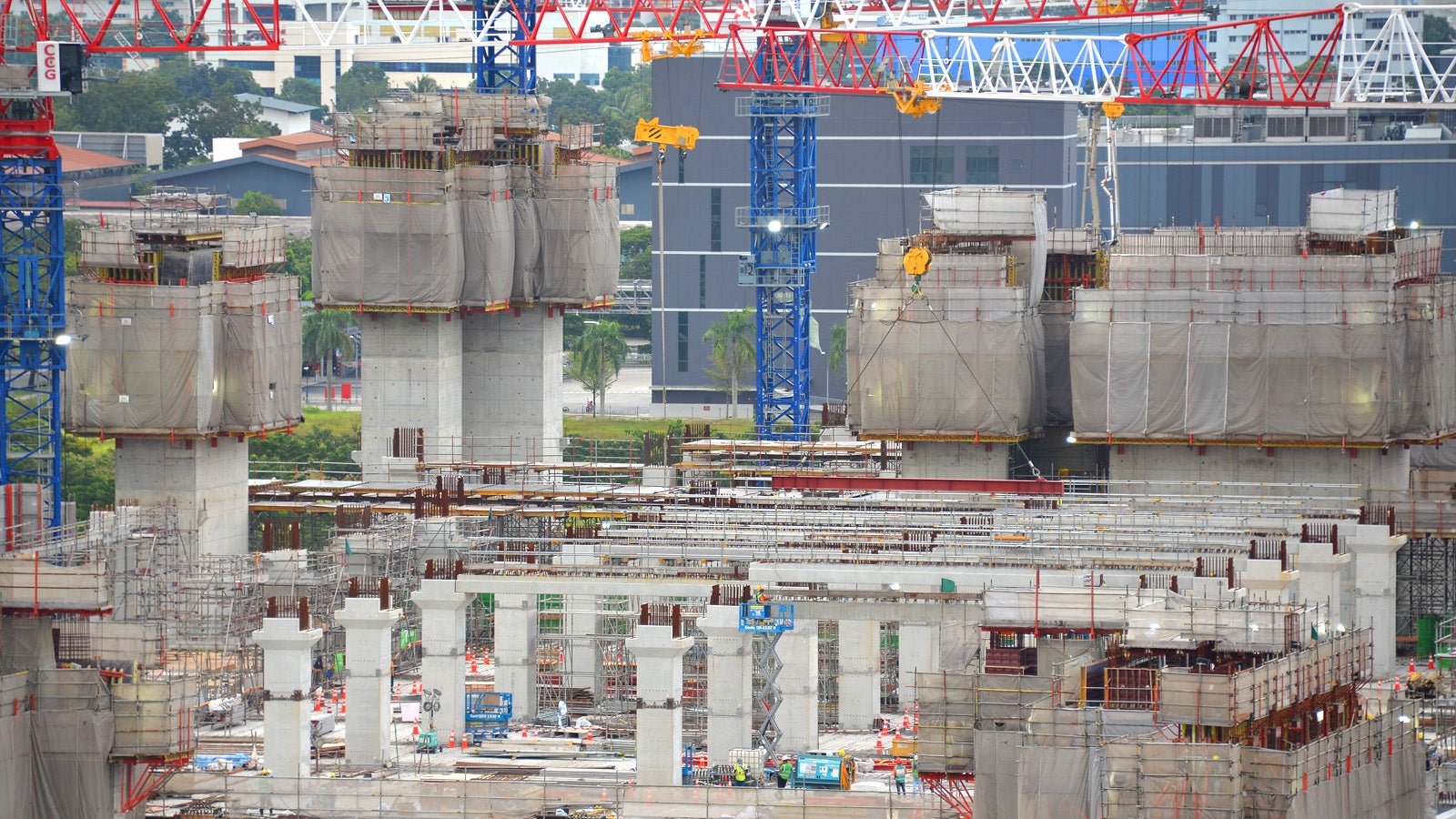 Close up view of PERI RCS-Ls