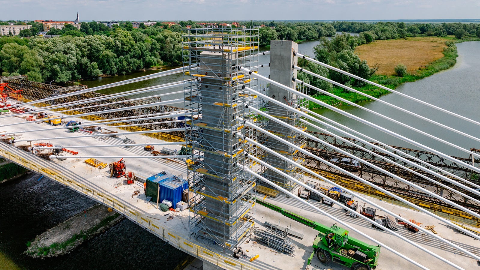 Most przez Wartę, Kostrzyn nad Odrą