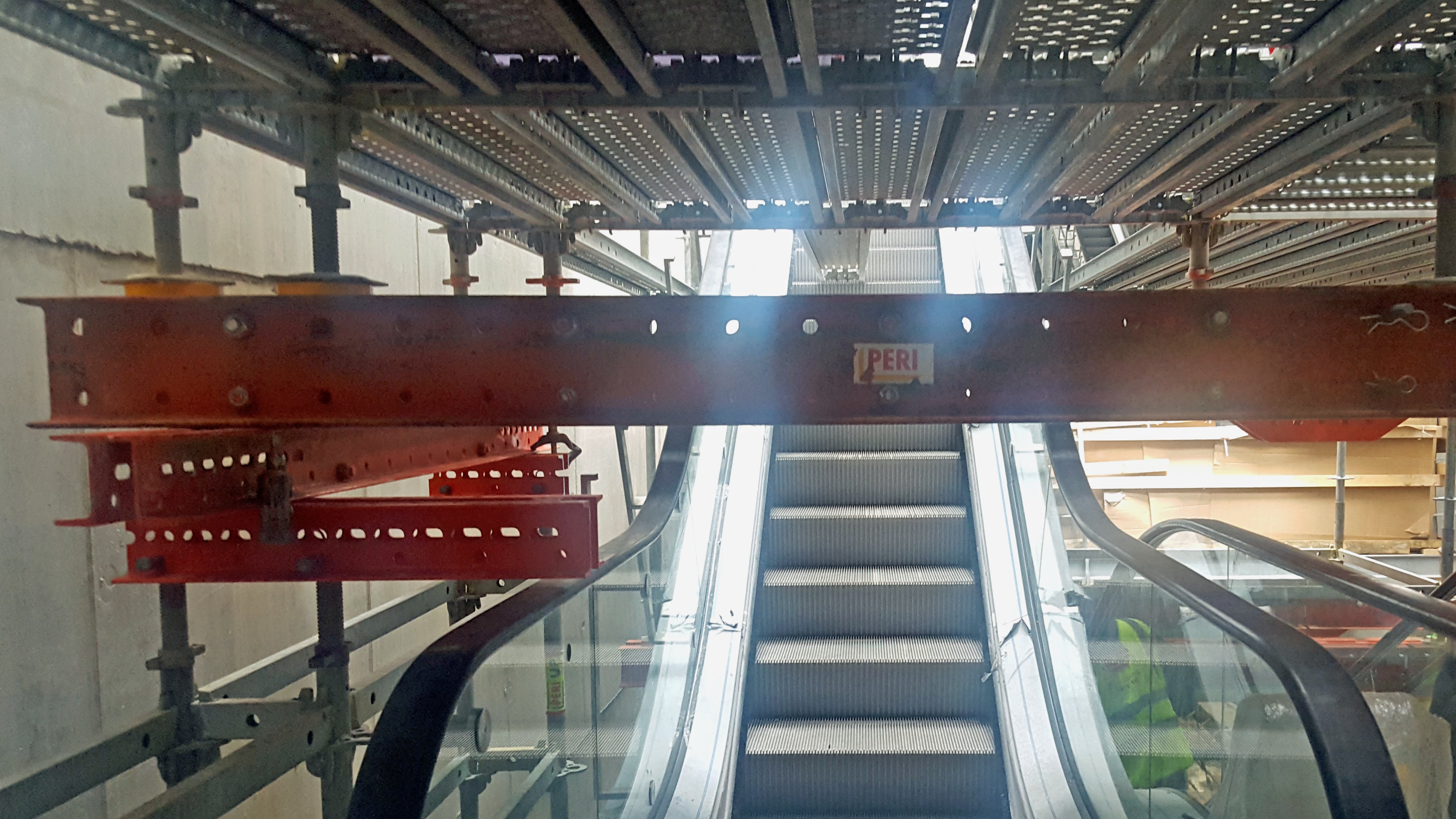 Udveksling over rulletrapper