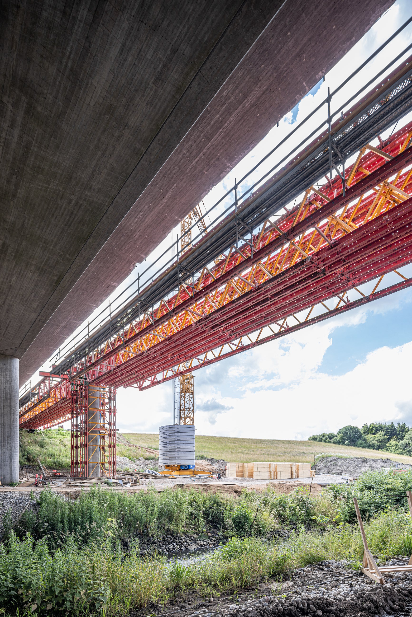 Lyngbygård Å - VRB og VST understøtning